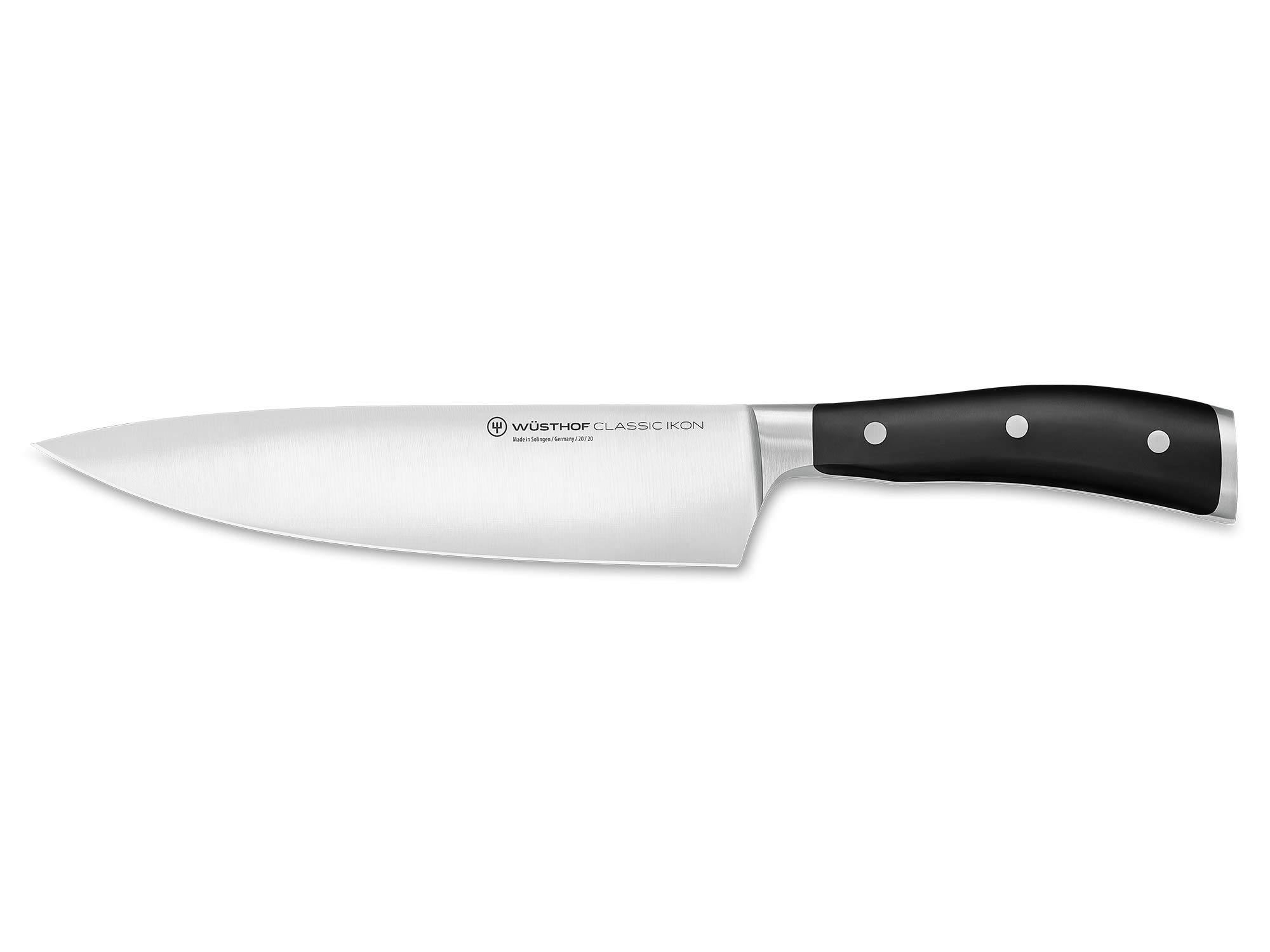 Photo 1 of WÜSTHOF Classic IKON 8-Inch Chef's Knife, Black