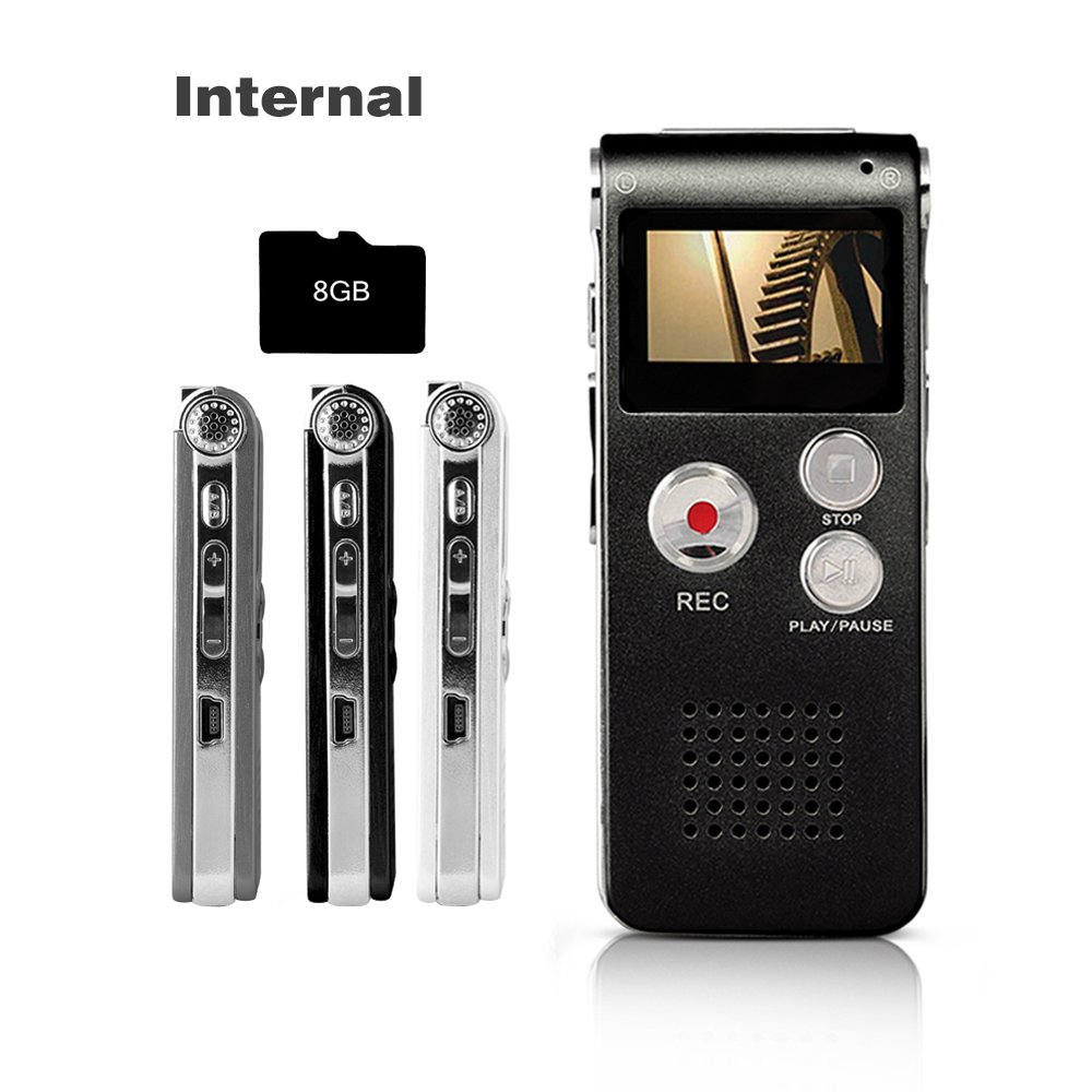 Btopllc 8GB Digital Voice Recorder, Mini USB Port Amazon.co.uk