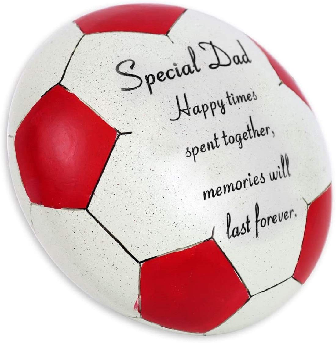 David Fischhoff Special Dad Football Memorial Plaque Grave Stone Ornament Father 3 Colours Gravestone Memorial Memories