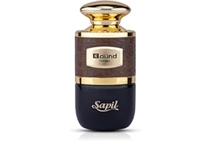 Sapil Bound Toilette for Men 3.4 Oz(100 ml) – Eau de Toilette with Long-Lasting Dubai Scent, Oriental Spicy Blend of Green Mandarin, Cardamom, Orange Blossom & Tonka Bean for Daily & Special Occasions