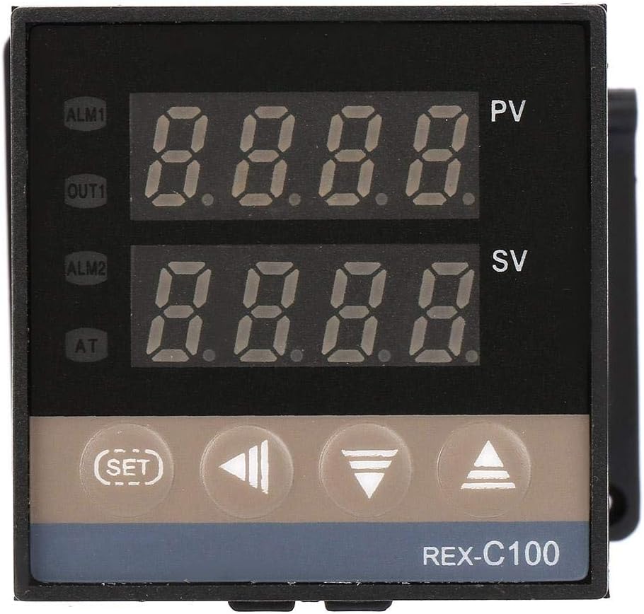 Pid Temperature Controller Relay Output Thermocouple Rex C100fk02 An Digital 0 400c Precision Thermostat Regulation - Image 4