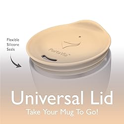 Porta Via Reusable Coffee Cup Silicone Lid – Fits