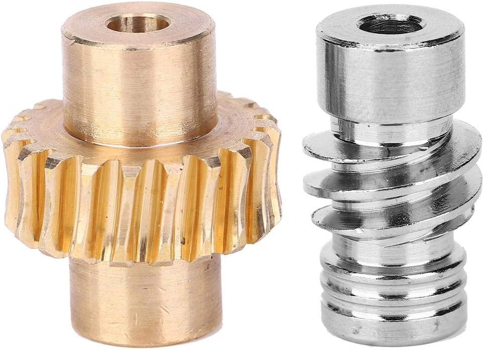 Elprico Worm Wheel 10:1 Bronze Gear Metal Worm Set Industrial Robot Parts