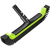 Sepetrel Upgrade Pool Brush Head for Cleaning Walls,Heavy Duty Inground/Above Ground Swimming Pool Scrub Brushes,Suitable for Various Harsh Environments