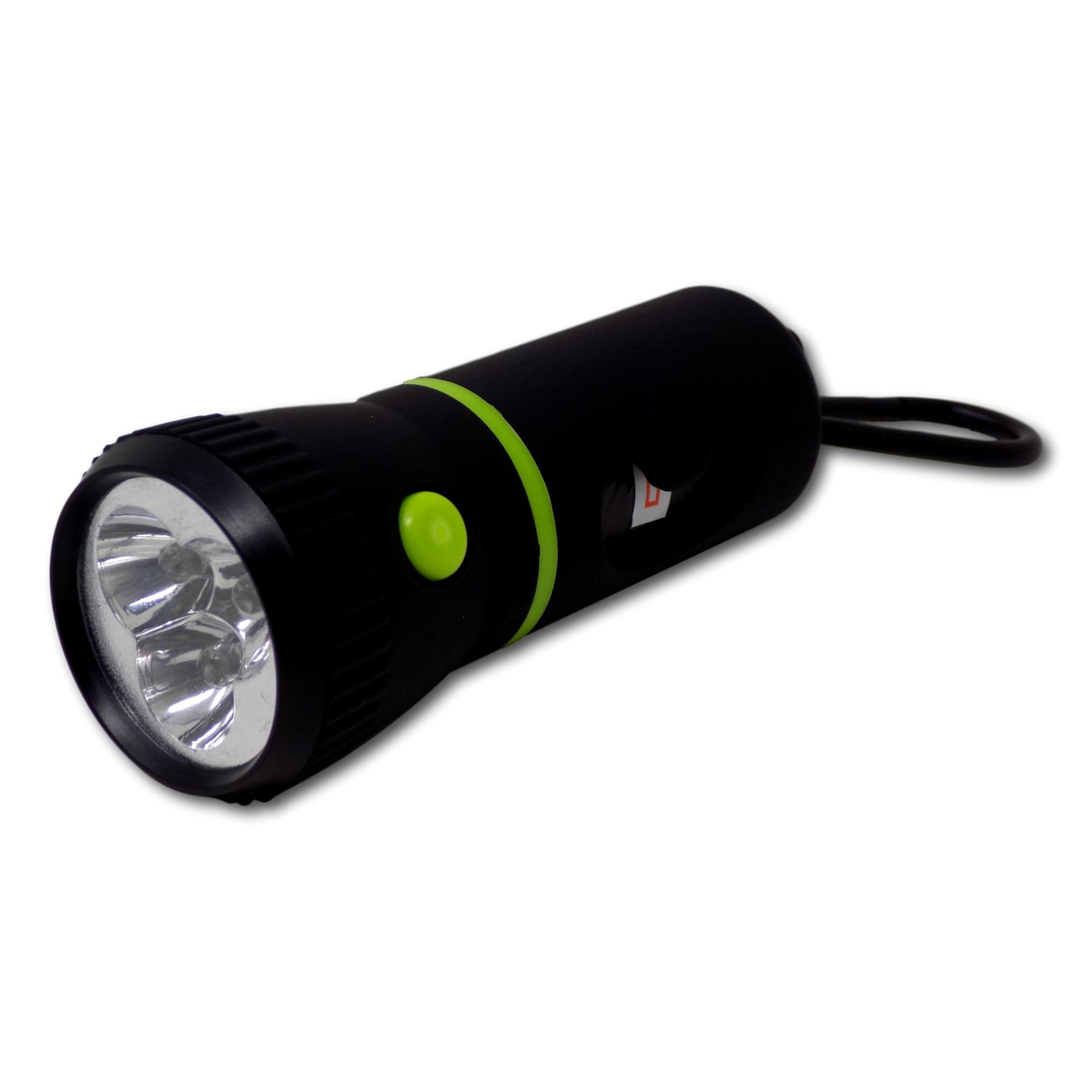 Minder Walk-Safe Dog Walking Torch with Bio-Degradable Eco Lightly Scented Fragrance Dog Walking Poop Bags (Black)
