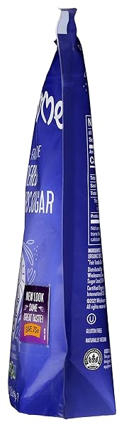 WHOLESOME SWEETENERS 16-OUNCE ORGANIC POWDERED CONFECTIONERS SUGAR, FAIR TRADE, NON GMO, GLUTEN FREE & VEGAN, 1 PACK