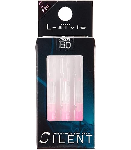 Tiges Fléchettes L-Style TwoTone - Blanc-rose - Système Lock - Longueur 190/260/330mm