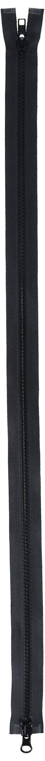 Coats Thread F44 30-2 Sport Parka Dual Separating Zipper, 30-Inch, Black, Acrylic, Multicolour, 82.55x3.81x0.63 cm