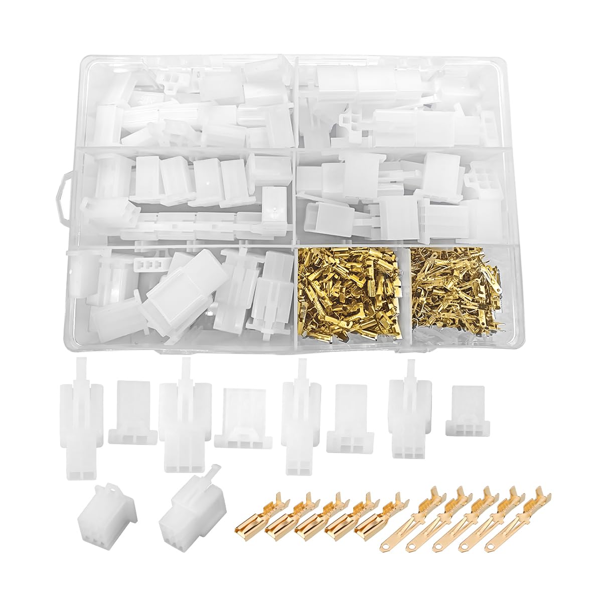 Mandark Car Electrical Wire Connectors Kit, 432PCS 2.8mm 2 3 4 6 9 Pin ...