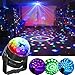 Party Lights, SOLMORE Sound Activated RGB LED Stage DJ Lights Disco Ball Lights Crystal Magic Rotating Effect Lights - for Home Wedding Xmas KTV Party Show Club Pub Disco 5W