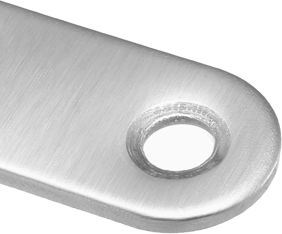 sourcing map Repair Plate, 36mmx16mm, Flat Fixing Mending Corner Brace Bracket Connector, Pack of 10, 37mm x 16mm - Image 5
