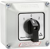 Heschen SZW26-20/D202.2D Rotary Cam Selector Switch 660V 20A 3-Position view 1