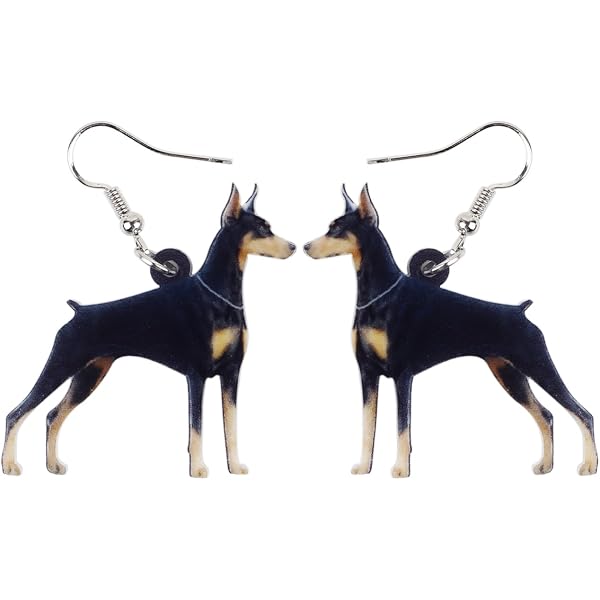 Adorable Dachshund Santa Earrings For Dog Lovers – Festive Christmas Acrylic Dangle Jewelry Gift