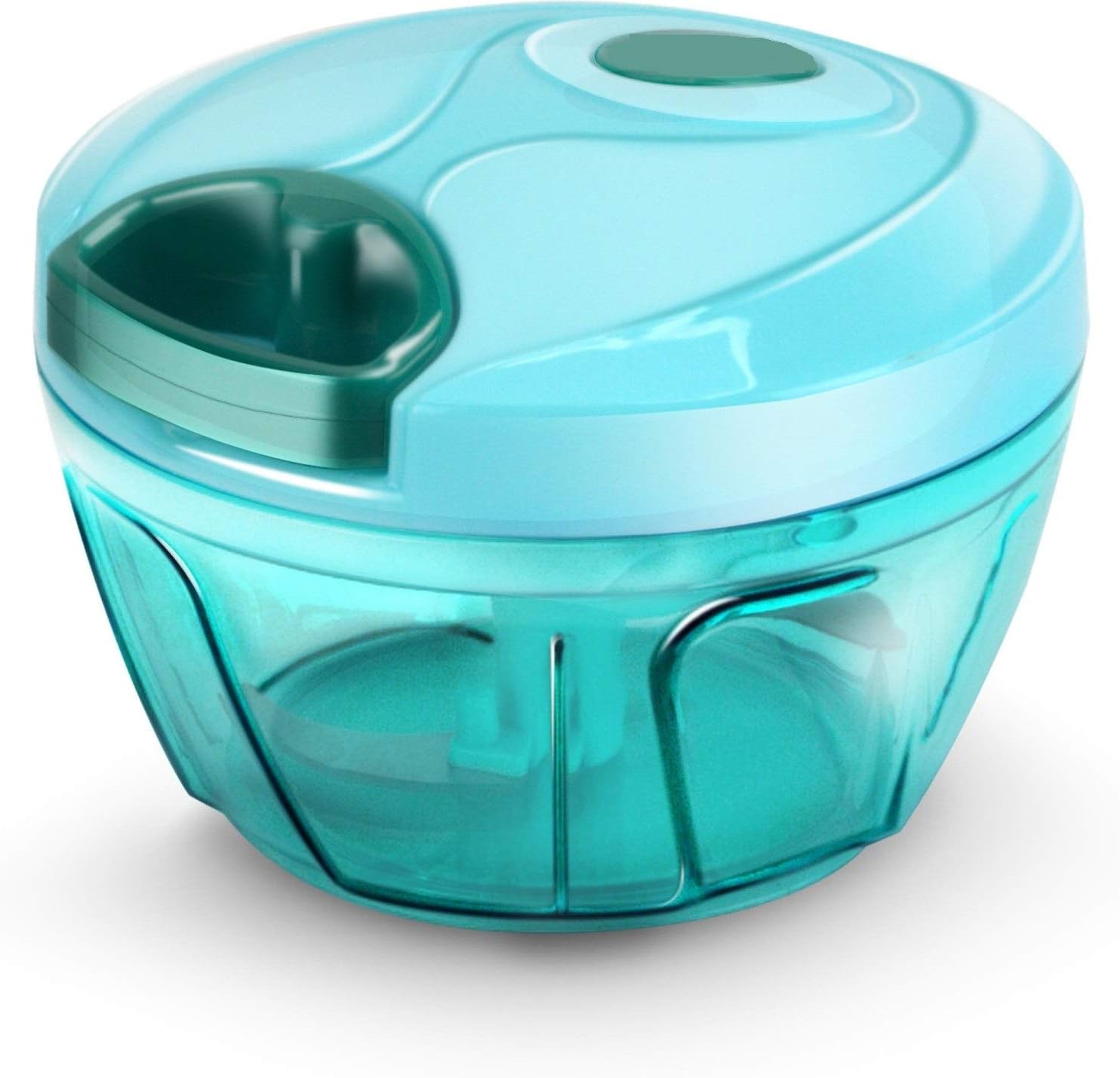 Floraware Plastic Quick Cutter, Vegetable Cutter, Handy Chopper, Green