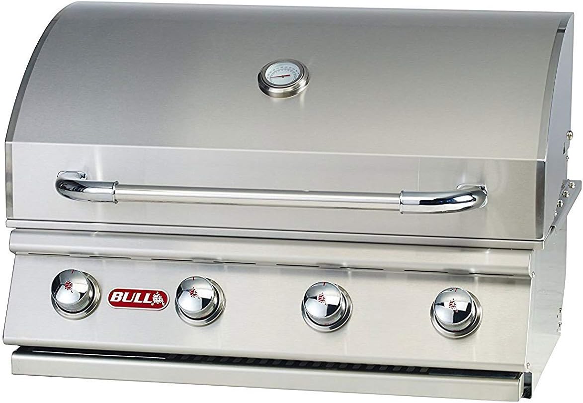 review BULL Outdoor Natural Gas Outlaw Drop-in Barbecue Grill with Accessory Package