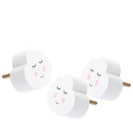 Eclectic House Smiling Cloud Decorative Drawer Knobs Pulls Handles