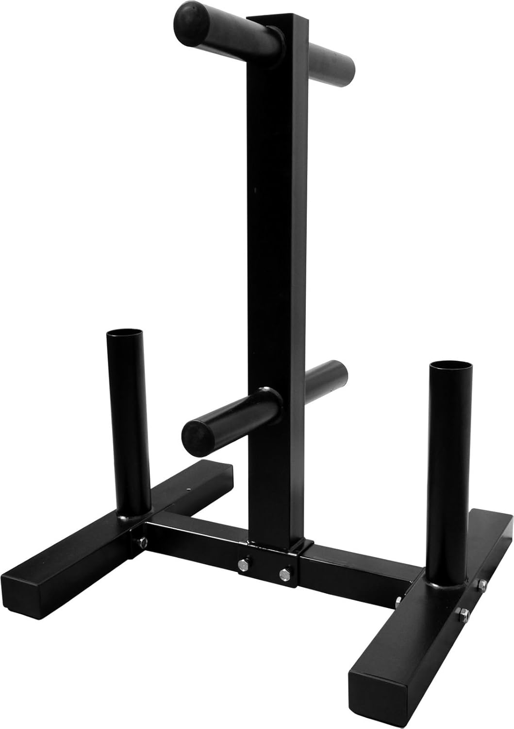 BodyRip Weight Barbell Disc Plate Rack Stand Holder Tree Gym Storage