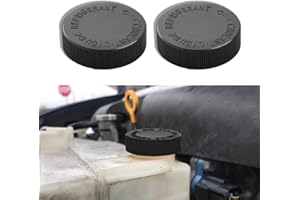 Lecctso 2PCS Car Coolant Reservoir Caps, Engine Coolant Overflow Reservoir Tank Black Cap, Engine Radiator Coolant Water Tank Cap, 21712-79900 Water Reservoir Cap Compatible with Nissan Infiniti