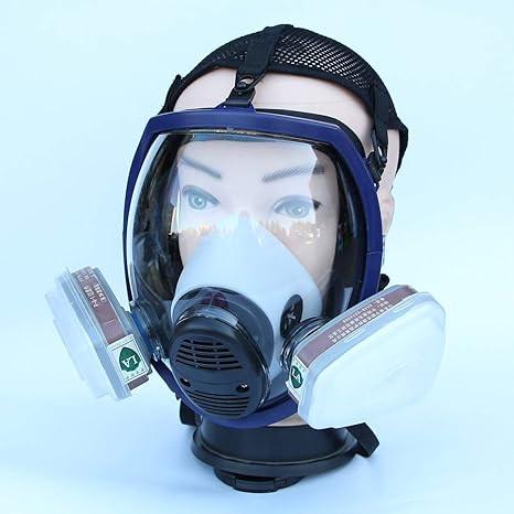 Masque De Protection Respiratoire – Militaire, étanche Poussière Et Gaz – Neuf