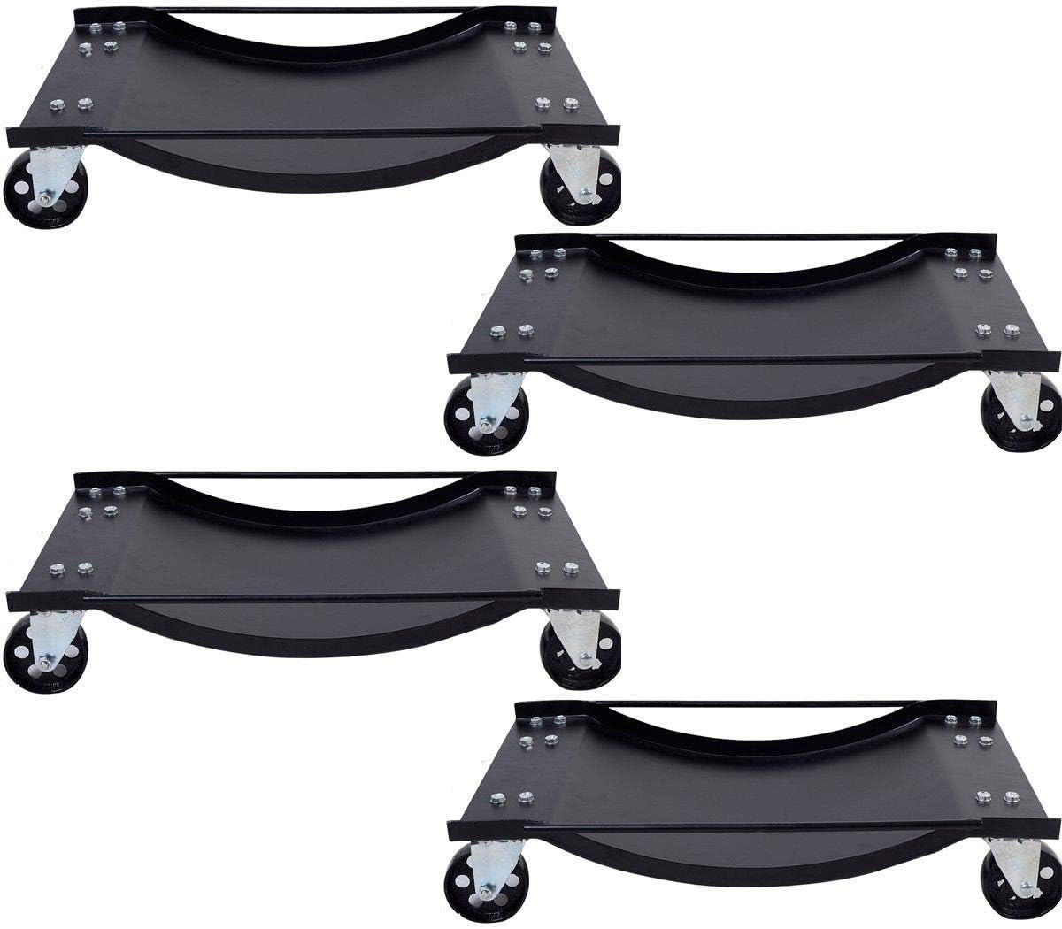 Cypress Shop Dolly Mover Vehicle Auto Tire Wheel Dollies Skate 4 Metal
