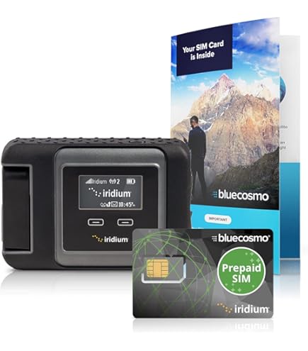Amazon.com: BlueCosmo Iridium 9555 衛星電話組合- 只有真正的全球