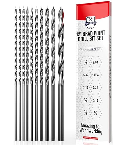 Century Drill & Tool Mèches à Bois En Acier Rapide De 10 Mm