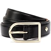 kate spade new york womens 1 Inch Belt With Asymmetrical Buckle