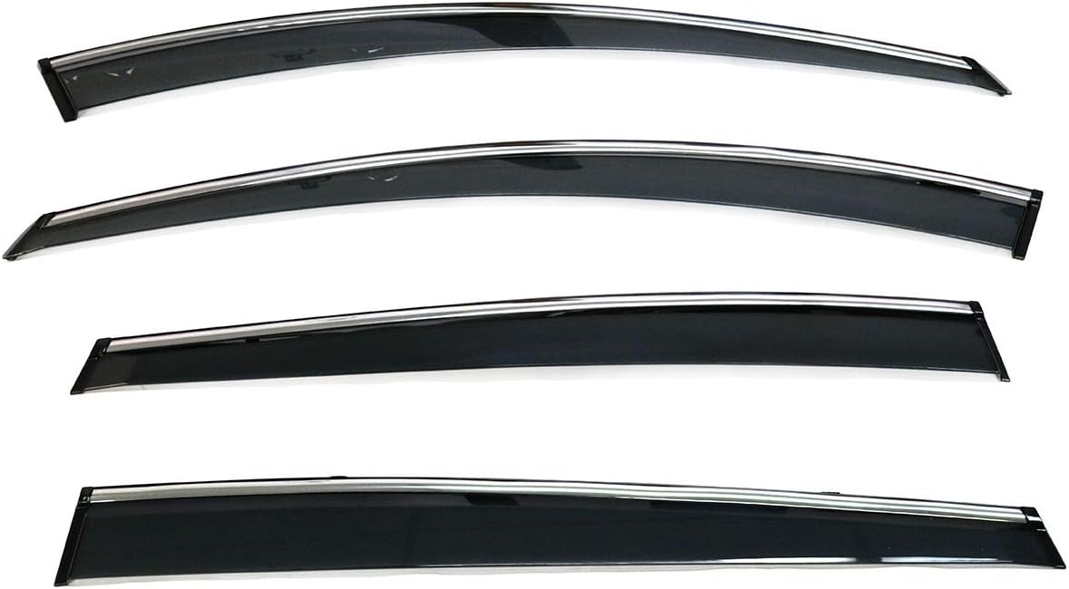 TMB Motorsports Window Visors for Toyota Rav4 2013-2017 Smoked Black Tint