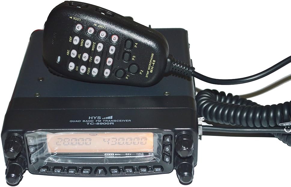 HYS TC-8900R 50Watt Mobile Vehicle transceiver Ham Two Way Radio with Cross Band Repeat: Sports & Outdoors