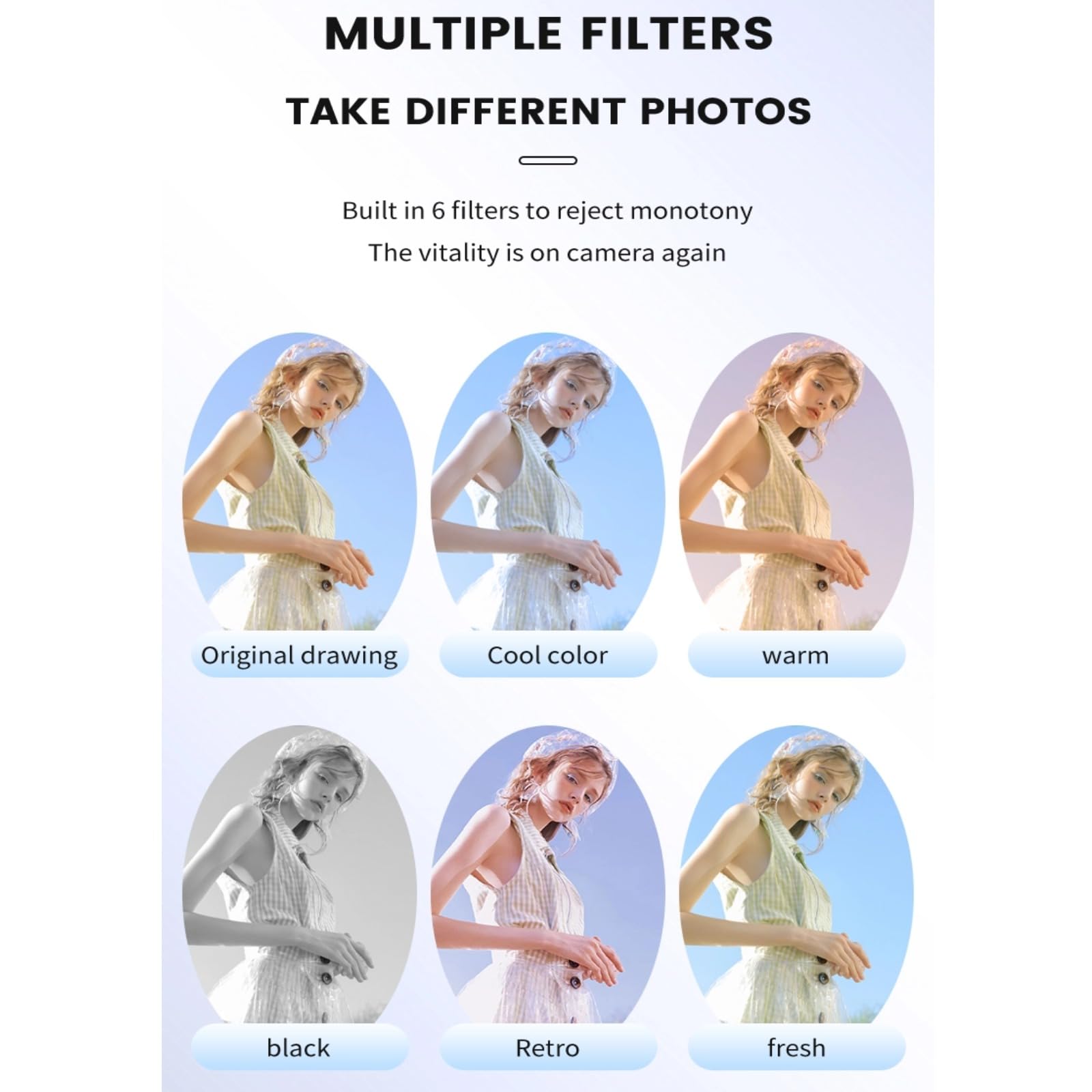 Mini Keychain Camera, 1080P HD Small DV Camera, Video Camera Camcorder, Thumb Camera withwith Video Light & 480mAh Battery Base, 1.44in Color Screen, Support OTG (White)