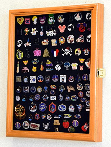 Lapel Pin Pins Display Case Cabinet Wall Rack Holder Disney Hard