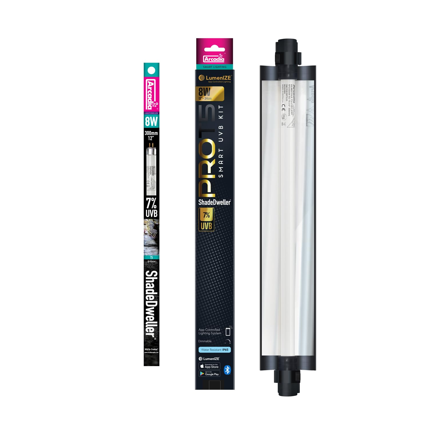 Arcadia LumenIZE ShadeDweller ProT5 UVB Kit