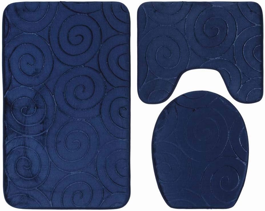 tappeto contorno per toilette