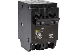 SCHNEIDER ELECTRIC Square D - HOMT230230CP Tandem Quad Circuit Breaker, Black