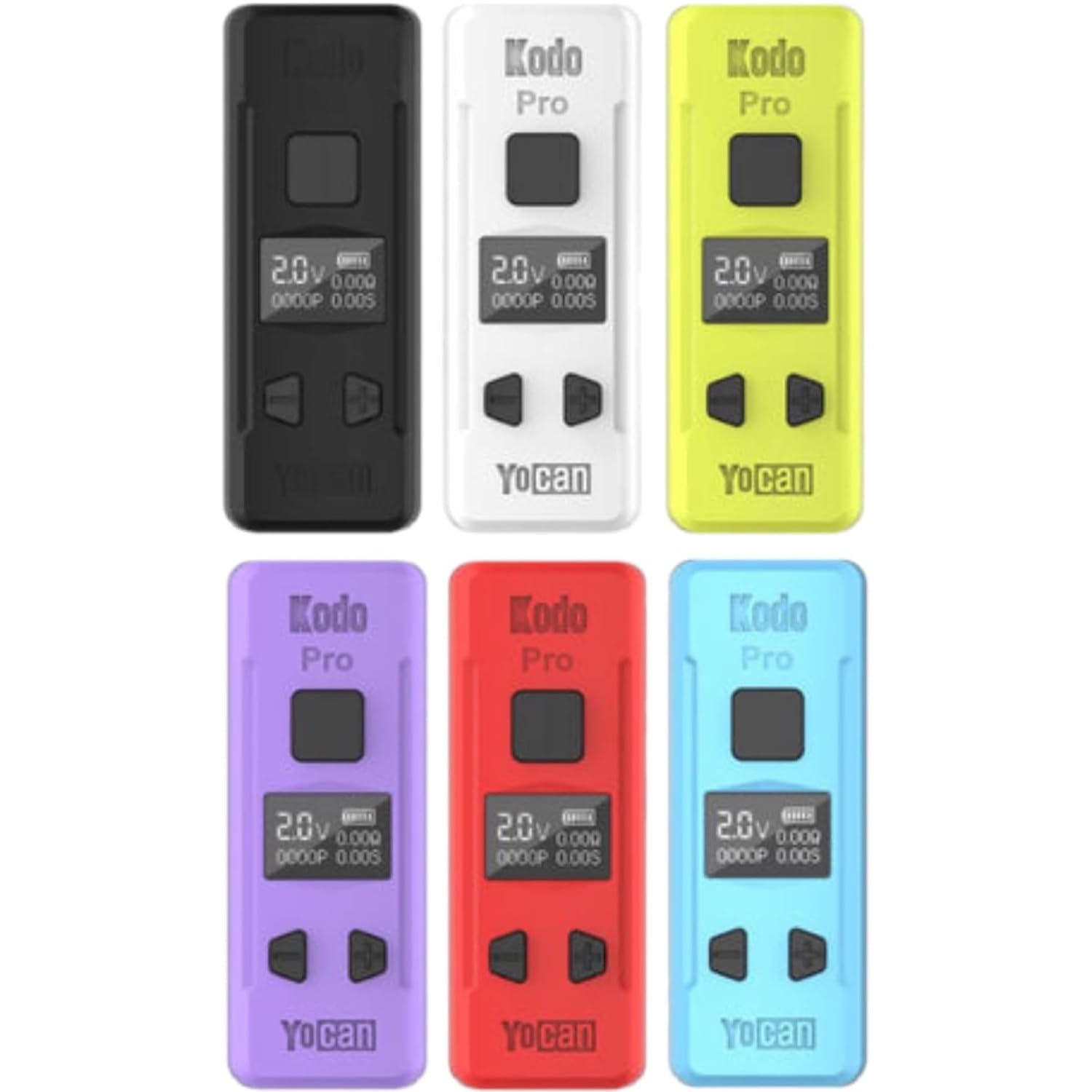 Yocan Kodo Pro 510規格 液晶付き コンパクトバッテリー Vape mini Mod ヴェポライザー (WHITE)商品画像