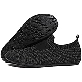 QZKDM Lightweight Slip on Grip Indoor House Slippers Barefoot Non Slip Home Exercise Yoga Shoes for Men Women