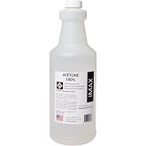 100% Pure Acetone 1 Pint - Strong Fast Acting Nail Polish Remover for Home &amp; Commercial Applications - Removes Polish frm Natural, Gel, Shellac Nails &amp; Dip Nails - 16 oz