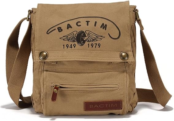 Amazon Aida Misa 蓋付き ショルダーバッグ 肩掛け メンズ 男性用 メッセンジャーバッグ 自転車鞄 かばん 通勤 通学 斜めがけ バッグ アメカジ系 ボディバッグ キッズ 斜めがけバッグ Aida Misa アイーダー ミーザー ボディバッグ ワンショルダー