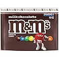 M&M'S Milk Chocolate Candy, Sharing Size, 10 oz Resealable Bag