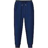 MoFiz Kids Unisex Boys Girls Sherpa Lined Fleece Sweatpants Jogger Pants Active Athletic Casual Winter Warm