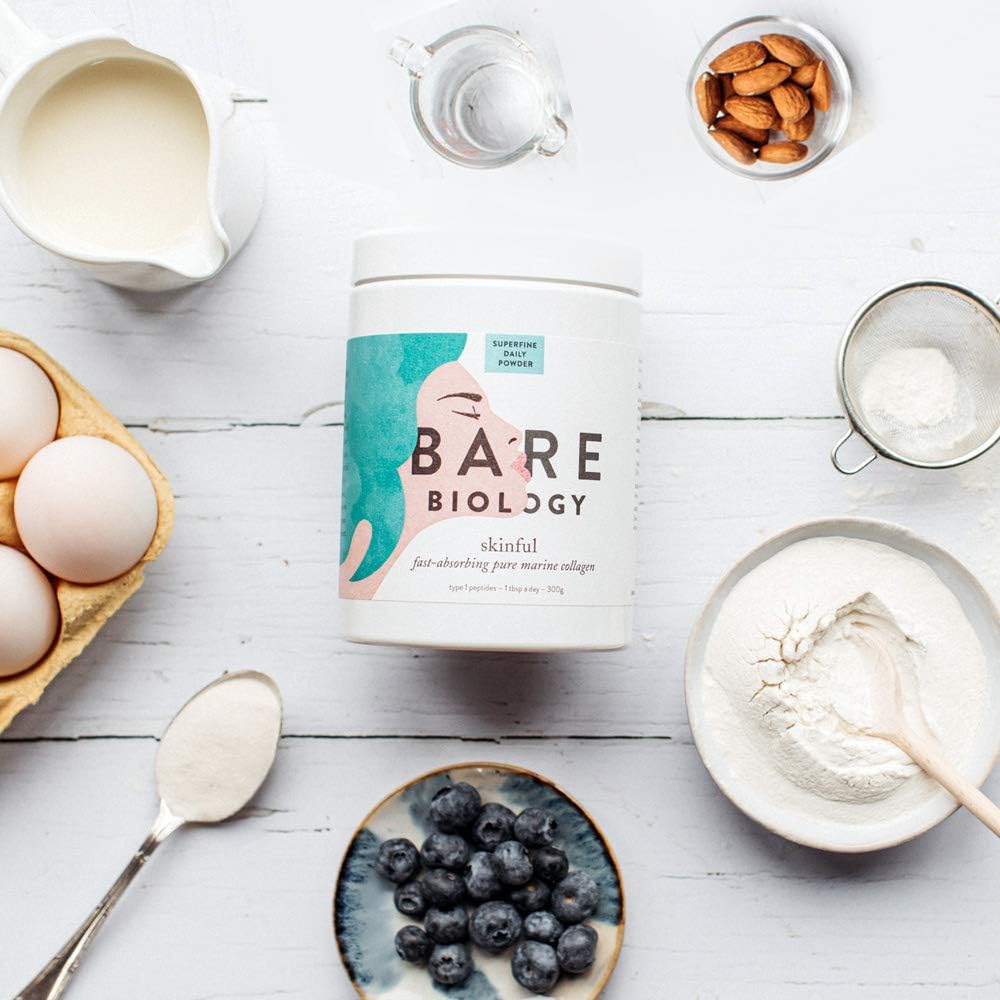Bare Biology Pure Skinful Marine Collagen Powder, 5,000mg of Pure, MSC-Certified Marine Collagen per 5g Serving - Image 4