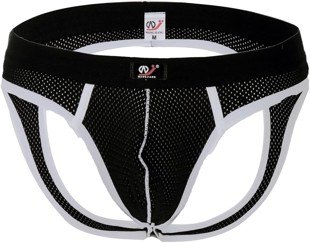 WANGJIANG Sexy Men's Jock Strap WJ Underwear Push Up Jockstrap Strap
