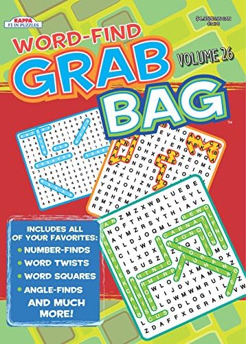 Word Find Grab Bag Puzzle Book-Word Search Volume 22