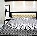 Large White Black Mandala Tapestries, Mandala Tapestries, Peacock Mandala Tapestries, Hippie Hippie Tapestries
