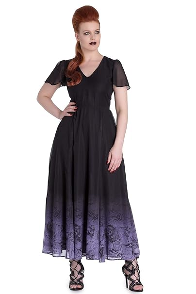 gothic maxi dress