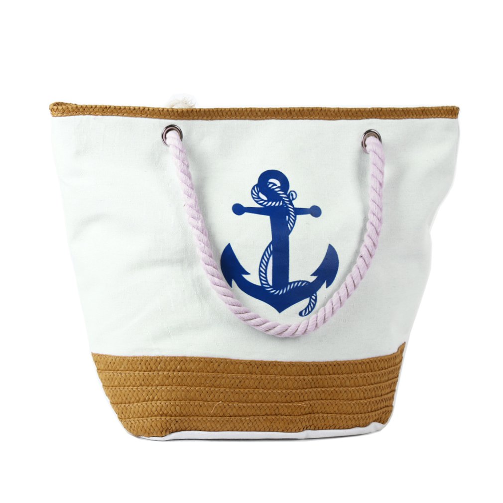 Sumerk Large Canvas Tote Bag Oversize Canvas Beach Bags with Cotton Rope Handle