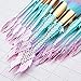 amoore Makeup Brushes Makeup Brush Set Powder Brush Blush Brush (10Pcs)