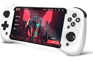 citnh Wireless Controller For Android, Wireless Mobile Game Controller is Suitable For iPhone/Android, Ps4, Switch, Pc, Six-Axis body Sensing Dual Vibration Motor Wireless Phone Controller