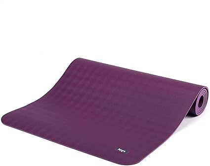 Ultra Grip Rubberen Yogamat Ecopro Diamond Premium Mat Extreem Slipvast Extra Sterk 100 Natuurlijk Rubber Okotex 100 6 Mm Ook Voor Hot Yoga Gymnastiek En Pilates Paars Paars Amazon Nl