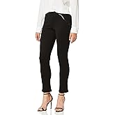 Rafaella Womens Comfort Fit Ponte Knit Slim Leg Pant